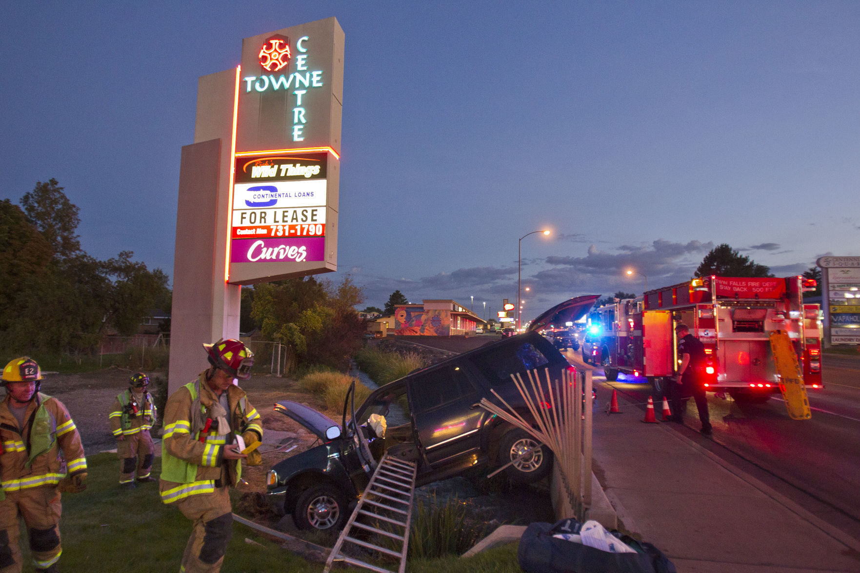 Crash on Blue Lakes